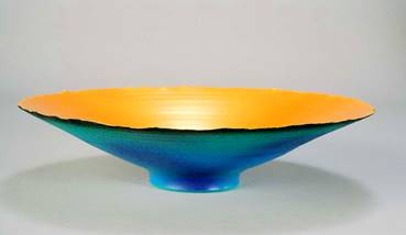 Cheryl Blue-Green Gold Bowl