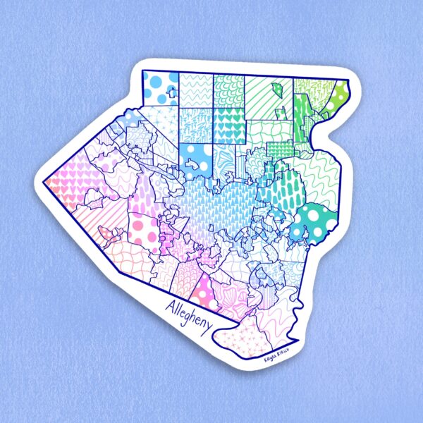 Allegheny County Vinyl Sticker
