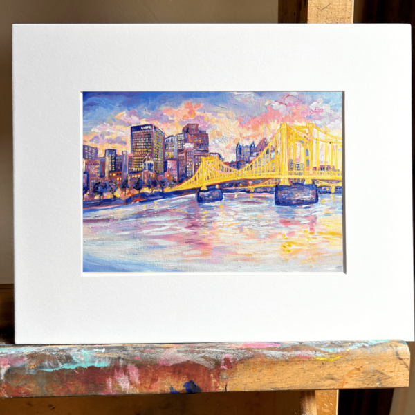 Good Morning Pittsburgh 5x7 print